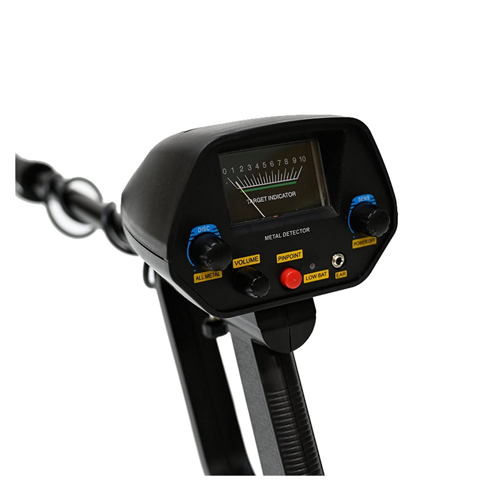 Metal Detector, LCD Display Control Unit for Professional Underground Metal Detector Scanner Finder Gold Digger Treasure Portable