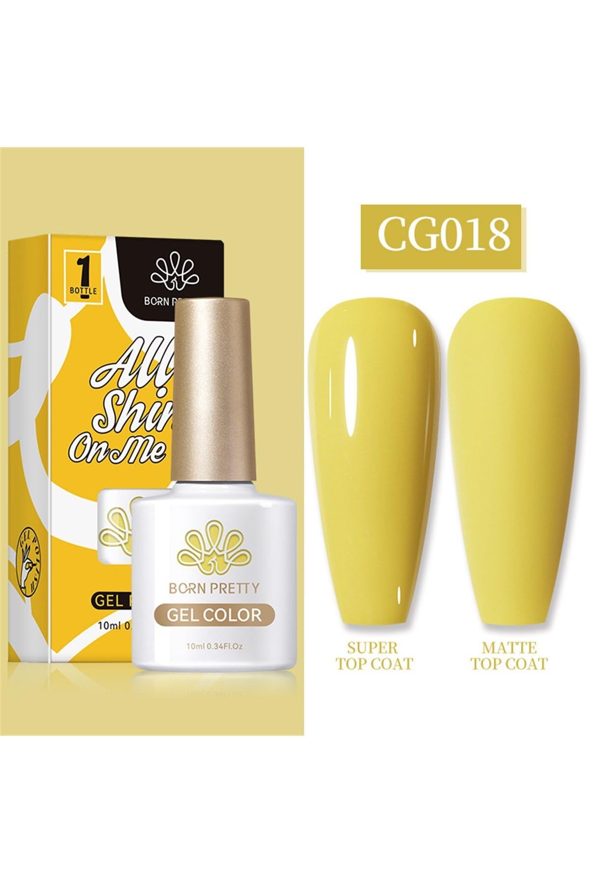 Born Pretty 10 Ml Sılky Whıte Serisi Kalıcı Oje Cg018 (55845) 2621
