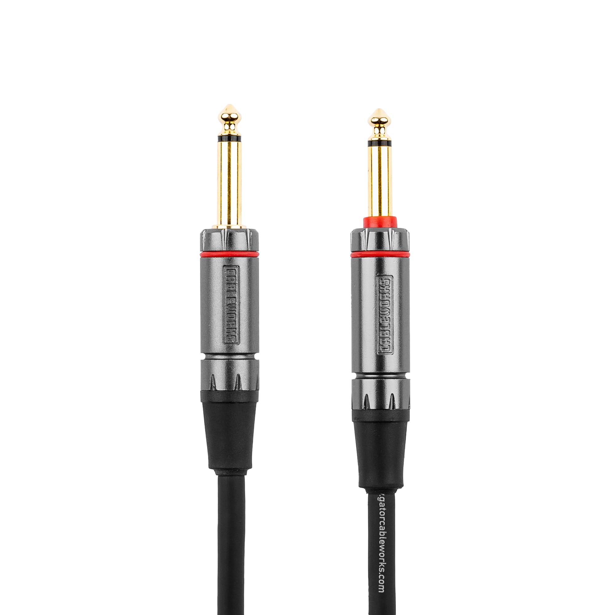 Gator Cableworks GCWH-INS-30QT Headliner Instrumentenkabel 9 m – gerade auf gerade – robust & flexibel