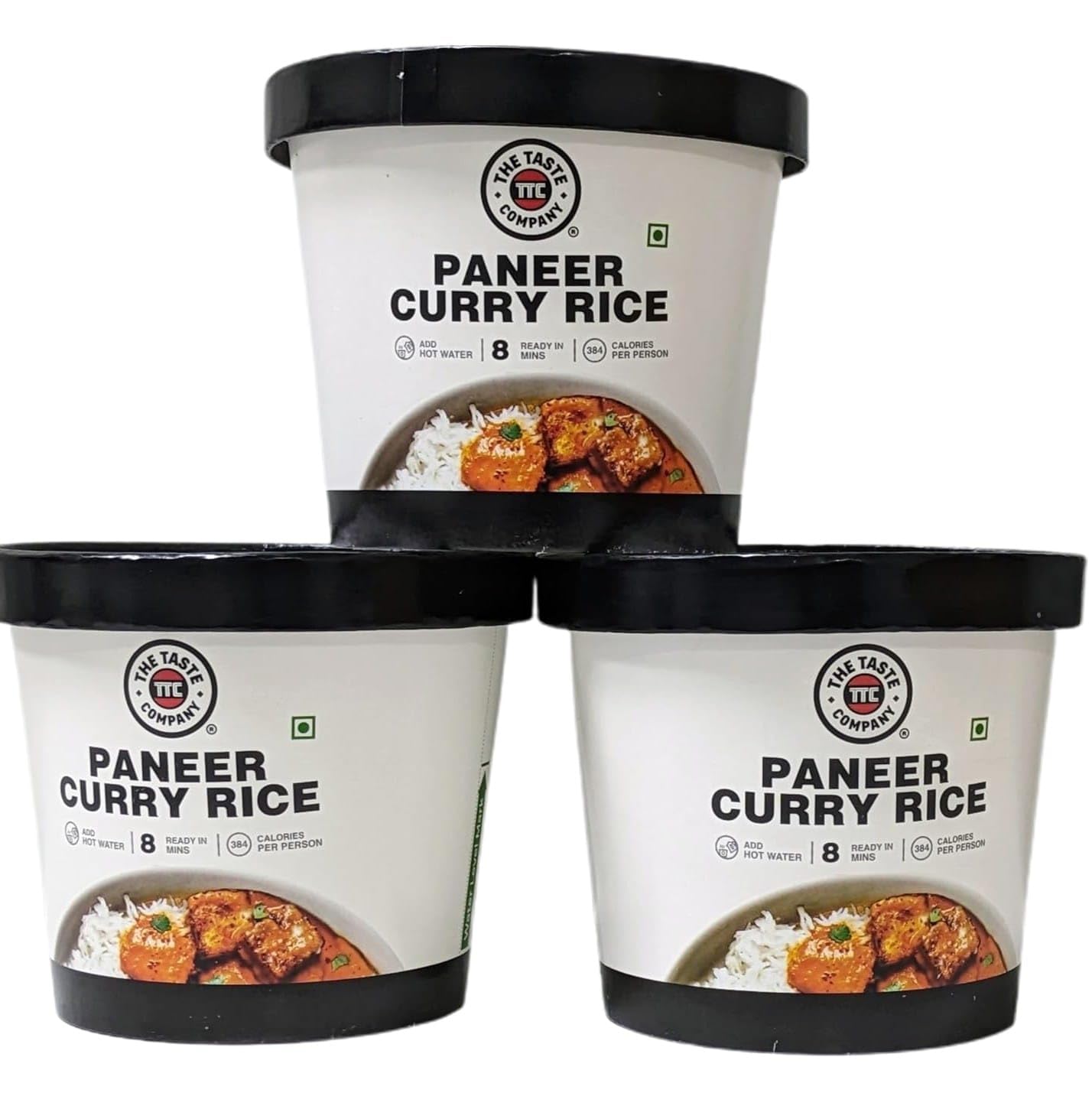 The Taste Company Paneer Curry Rice - Ready To Eat | Instant Food | Taste Company (Pack Of 3) (B0CNVMVFP3) Amazon Price History, Amazon Price Tracker