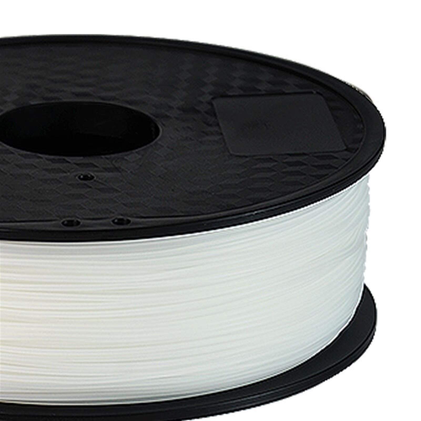 Filament do drukarki 3D, filament do drukowania 3D Filament nylonowy 1,75 mm 1 kg do drukarki 3D filament z tworzywa sztucznego biały czarny przezroczysty kolor PA filament materiał do drukowania