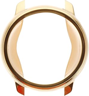 PartyKindom 1Pc Capa Protetora Se Protetor De Tela Protetor De Tela De Relógio Acessórios De Relógio Smartwatch Protetor De Relógio Capa De Relógio Tpu Capa De Relógio Dourada Anti-Riscos