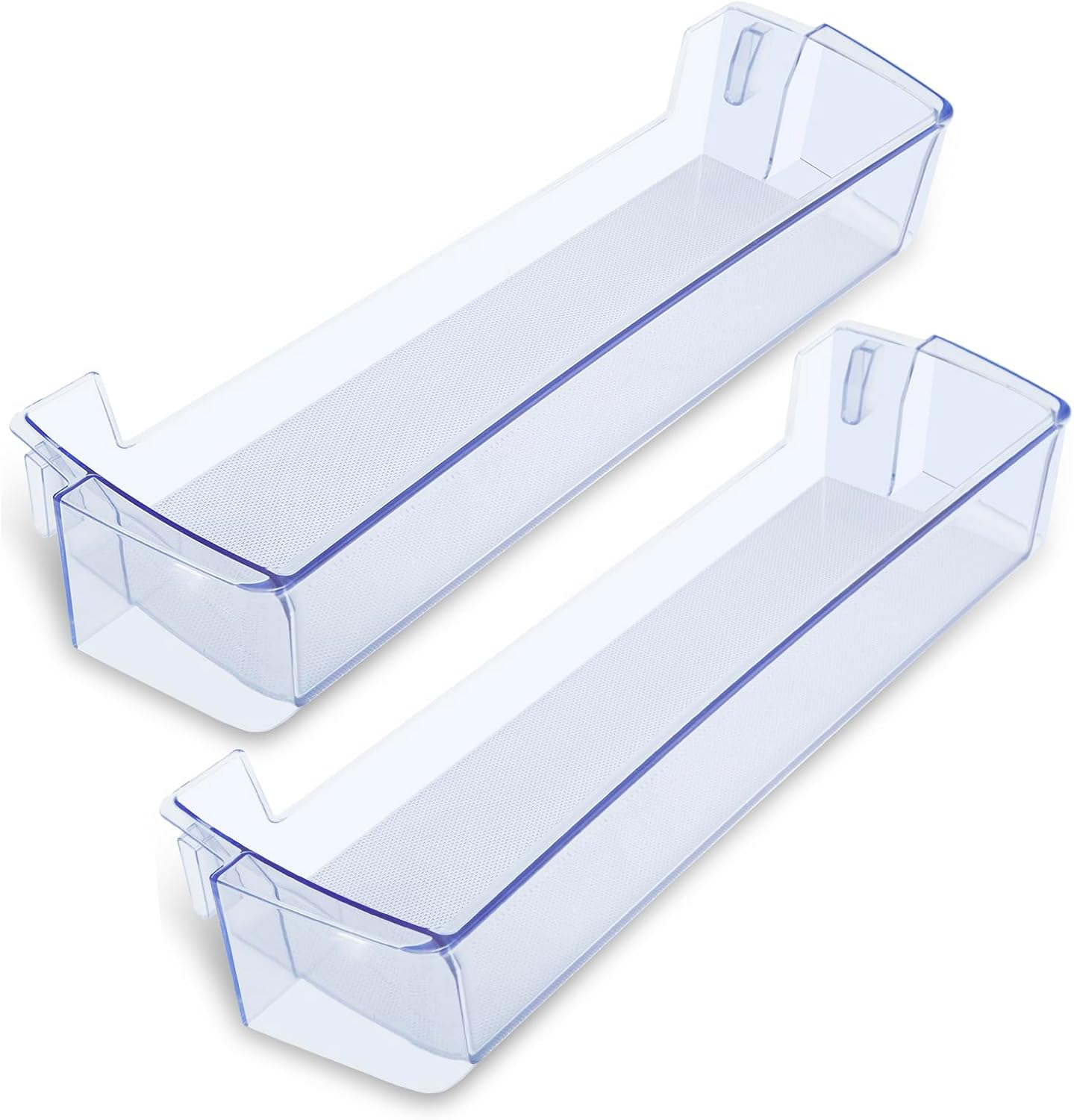 2 Pack RT18M6215SR Door Shelf 24in For Samsung Fridge Door Shelf Replacement DA63-08645A, RT18M6215SG RT18M6213SR Door Shelf Compatible With Samsung Door Shelf Bin, For Samsung RT18M6215WW RT18M6213SG