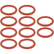 10Pcs Steam Ironing Station Iron O-Ring 20x15x2.5mm Silicone Seal for Tank Cap D37 Diameter 16 mm Compatible with LauraStar 728 Magic Evolution II