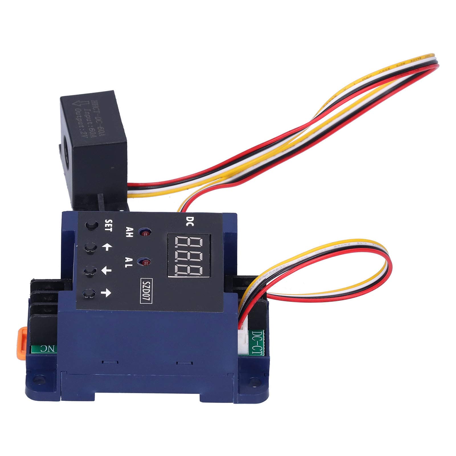 Ampèremètre à Affichage Numérique, Interrupteur de Détection de Courant, contre les Surcharges SZD07 DC8 35 V DC 8 V à 35 V, Relais de Mesure, Sortie D'alarme