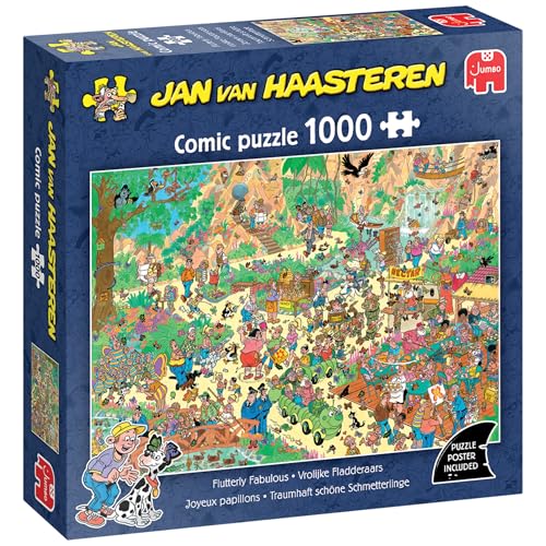 Jan van Haasteren Flutterly Fabulous - 1000 Piece Jigsaw Puzzle for Adults