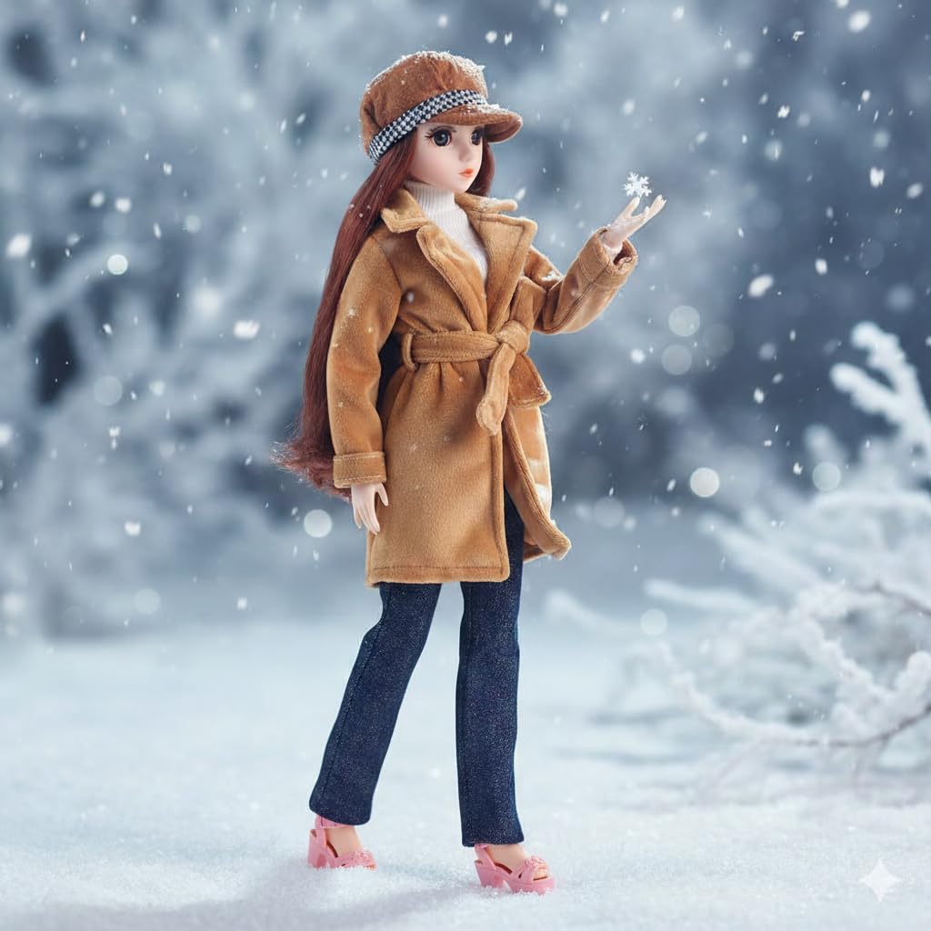 Amazon.com: UCanaan BJD Dolls 1/4 SD Doll 18 Inch 18 Ball Jointed