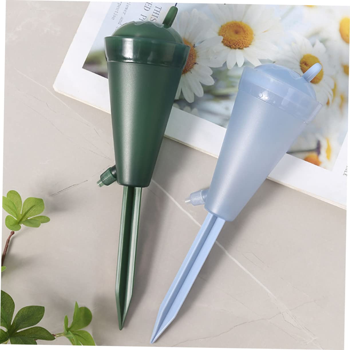 SUPVOX 2 Set Gocciolatore A Cono All'aperto Che Perde Irrigazione Solare Spray Kit Giardinaggio Kit da Giardinaggio Abbeveratoio Automatico Irrigatore Automatico per Piante Pp 2 Pezzi * 2