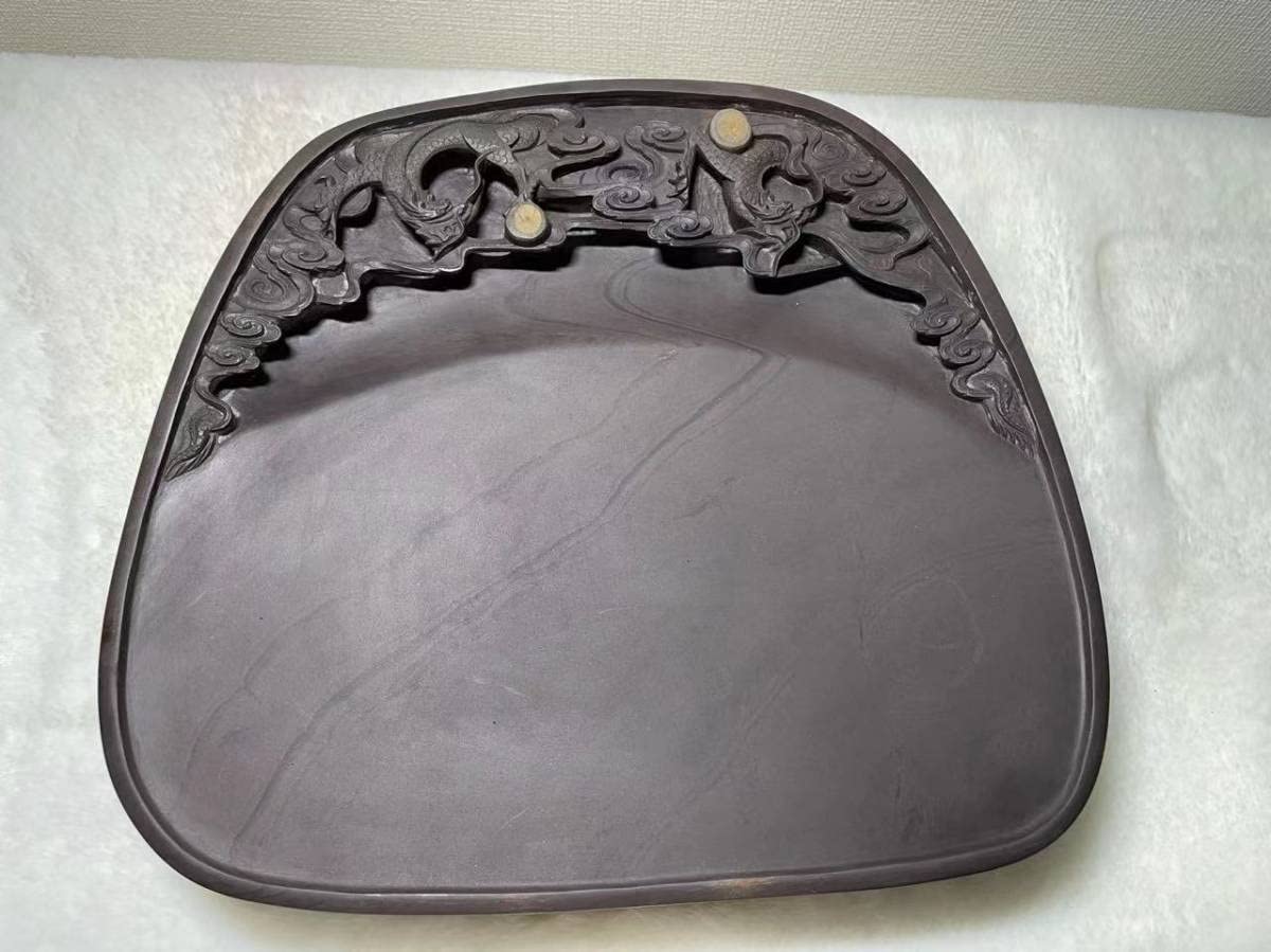 書道 硯 端渓硯 5㉚ 大硯 古硯