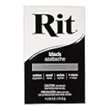 All Purpose Concentrated Rit Dye Powder Multi-Packs for Clothing, Décor, and Crafts – Black (1 Pack)