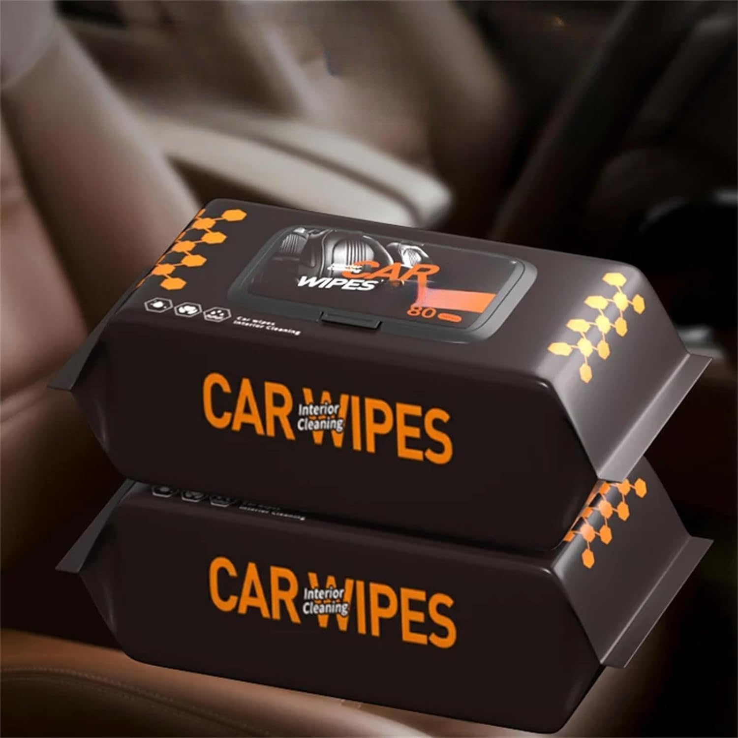 Car Cleaning Wipes Wet Wipes For Interior And Exterior Dashboard Leather Seats Glass Windows Windshield Anti Fog Scratch Removal Streak Free Pack Of 2-picture-18