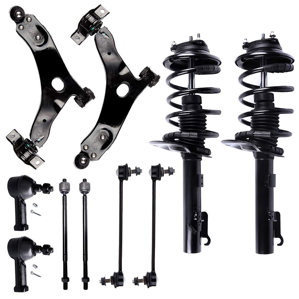 TFGCSG Struts suspension kit Front complete strut for 2006 2007 2008 2009 2010 for Focus Struts 172257 FR 172258 FL K80407 K80408 K80066 ES80580