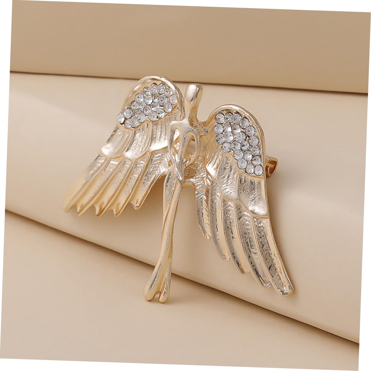 Broche de Metal para Solapa de Ropa de Mujer, Estilo estético, para Sombrero o Chal, aleación de Zinc Dorado.