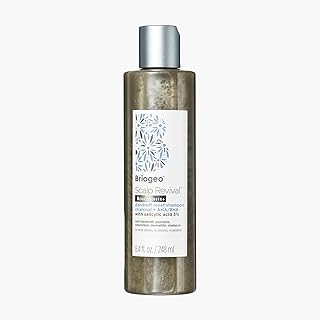 Briogeo Scalp Revival MegaStrength+ Dandruff Shampoo, Charcoal + AHA/BHA with Salicylic Acid 3%, Anti-Dandruff Shampoo to Soothe a Dry, Flaky, Itchy Scalp, Vegan, Phalate & Paraben-Free, 8.4 oz