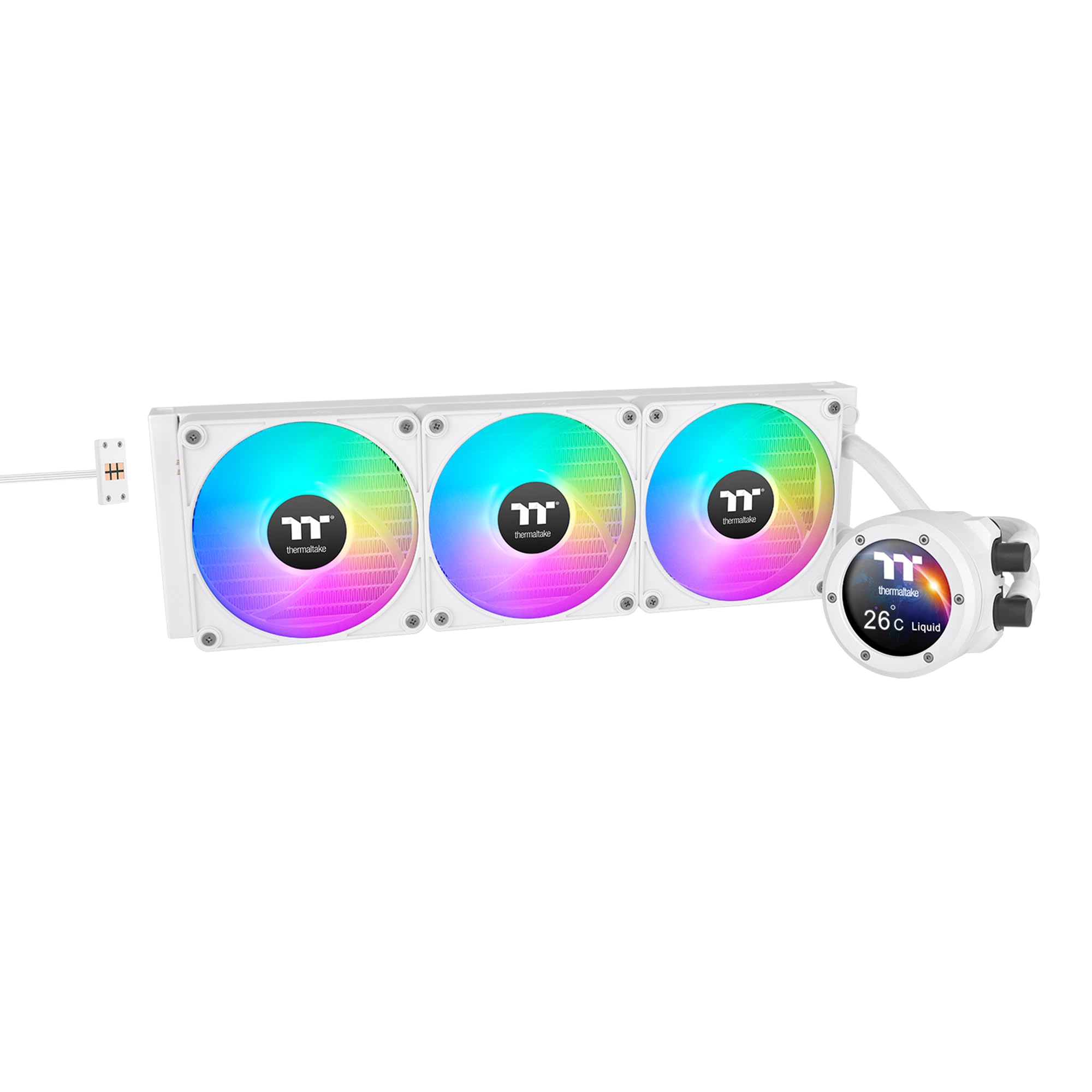 Amazon.com: Thermaltake TH420 V2 Ultra EX ARGB AIO Cooler/Snow