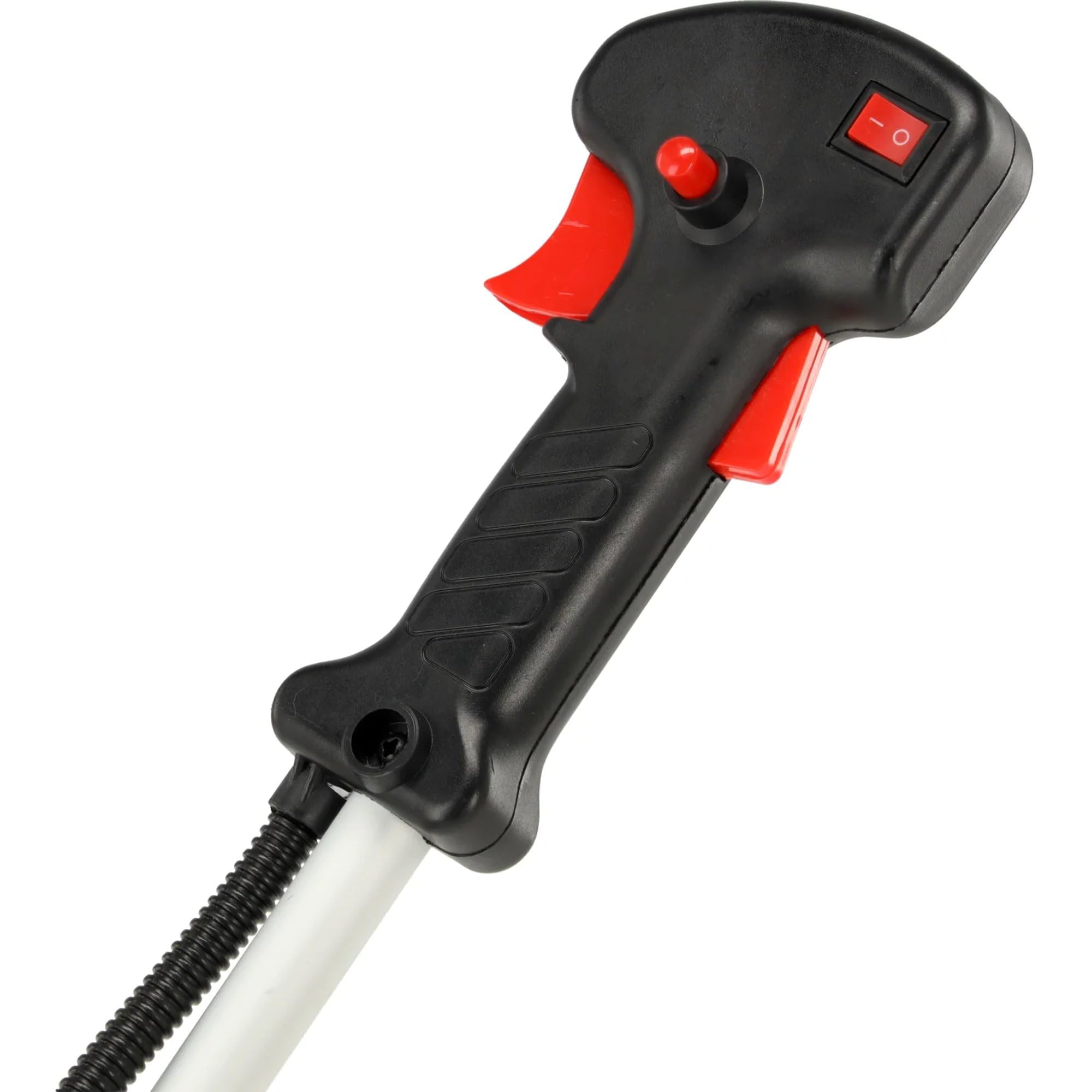 Desbrozadora de gasolina con amplio equipamiento, motor de 2 tiempos de 52 cm³, 1,45 kW de potencia, herramienta de corte resistente para jardín y cuidado de zonas verdes