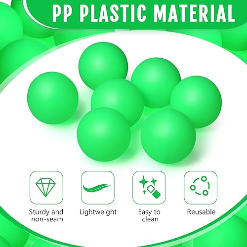 Miniatura 3 de Hanaive Paquete de 100 pelotas de ping pong colores surtidos pelotas de tenis de mesa de 1575in pelotas de tenis de mesa de entretenimiento para