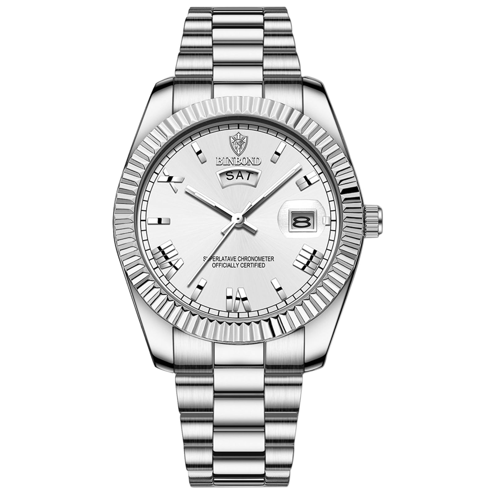 JewelryWe Uhren Damen Analog Quarz Armbanduhr Klassisch Einf
