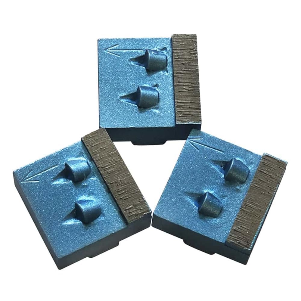Diamond Concrete Grinding Discs for Husqvarna Redi-Lock, Set of 3, PCD Clockwise