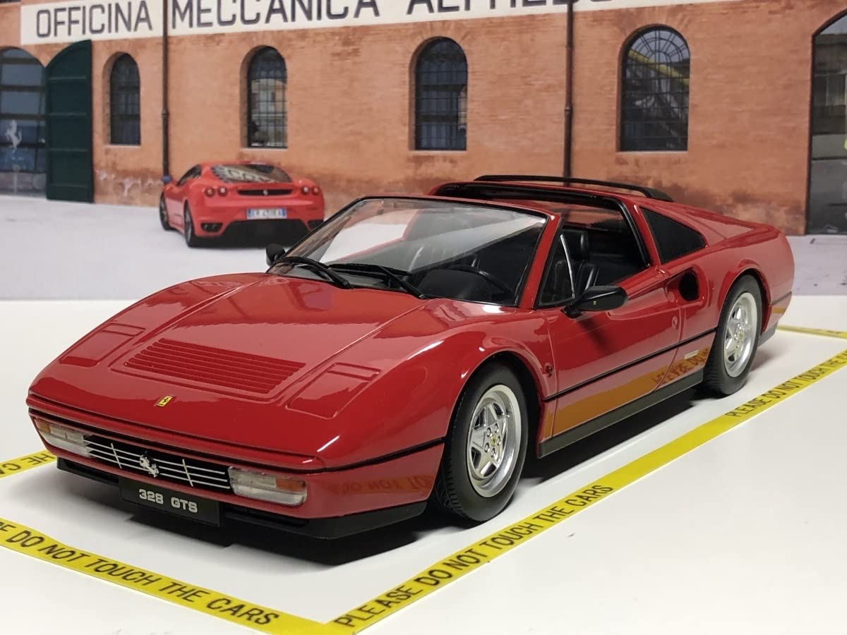 Amazon | KK scale 1/18 Ferrari 328 GTS 1985 レッド ダイキャスト製 