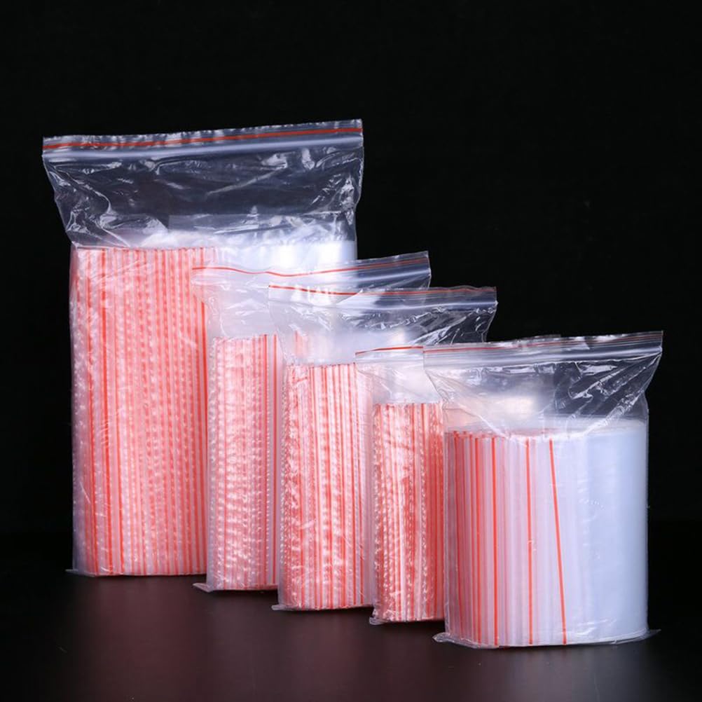 100pcs Resealable Clear Bags Small Sealed Storage Pouches Grip Seal Bags for Kitchen Storage Cookies Sweets Jewelry 4 * 6cm - Image 4