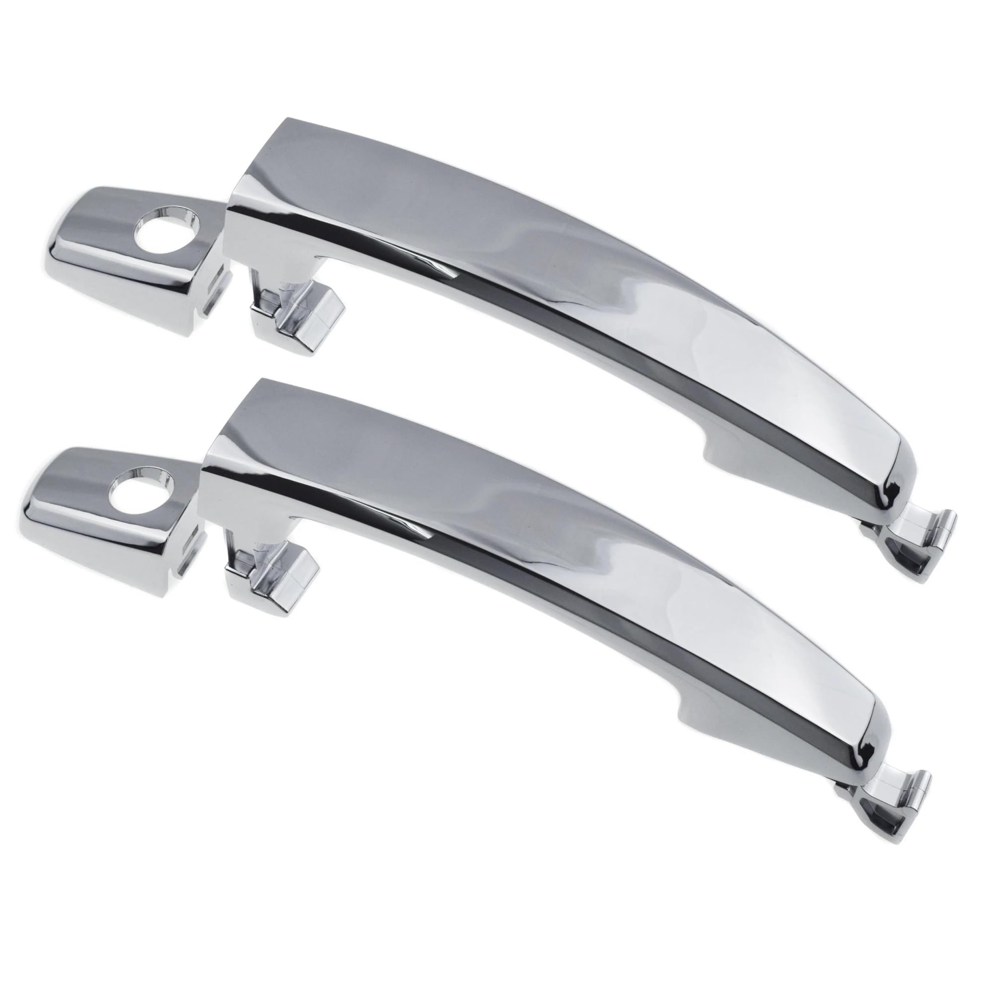 Zhqdrcy One Color Door Open Handles For Chevy For Captiva For Sport For Aveo 96468266 96468306 Car Door Handle(Front Pair 2 Holes)