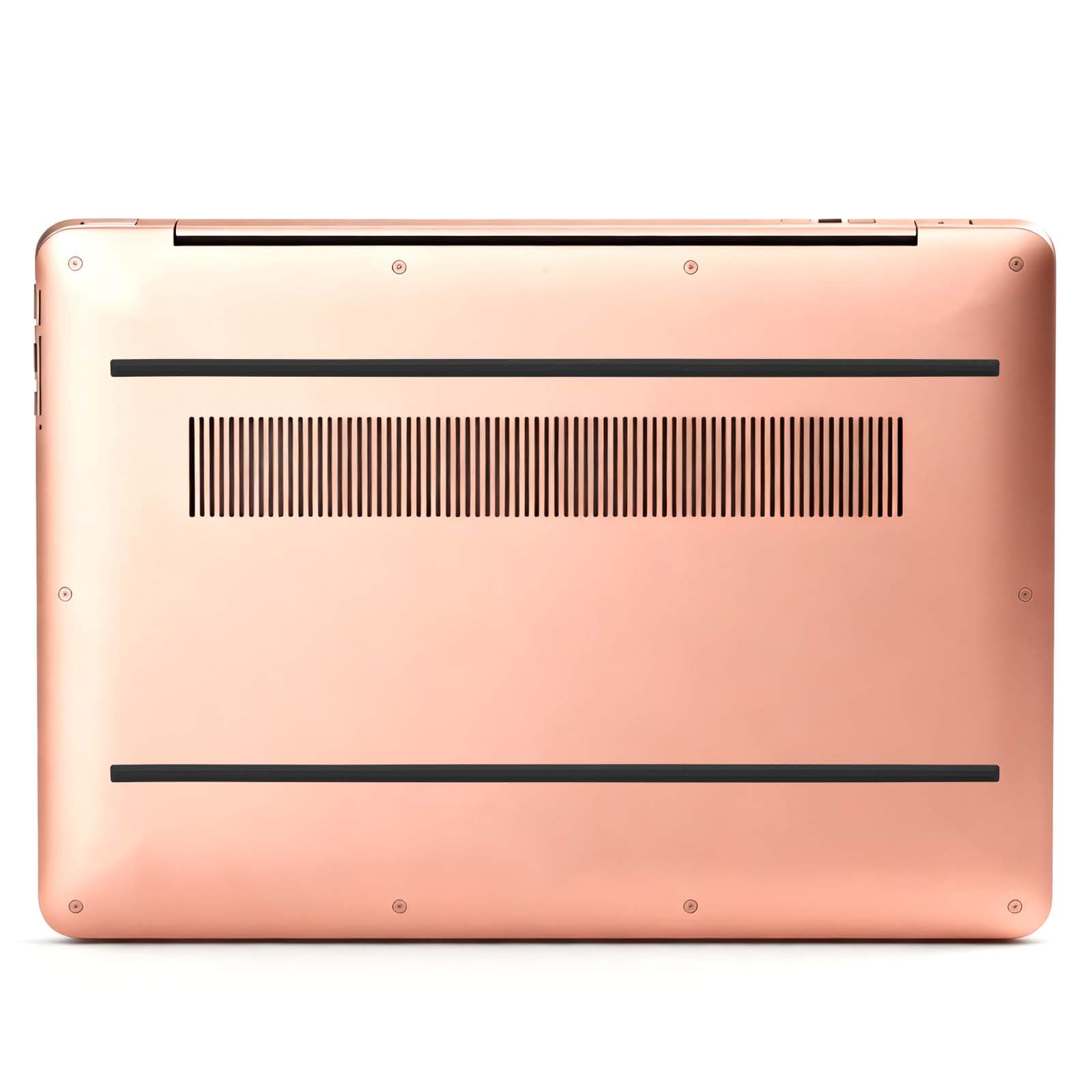 2pz Strisce di Gomma per Laptop, 31,5x0,6cm Copertura Inferiore Antiscivolo in Gomma con Paracolpi Striscia per HP Envy X360 15-DS 15-DR 250 G7 255 G7 e altri (Nero)