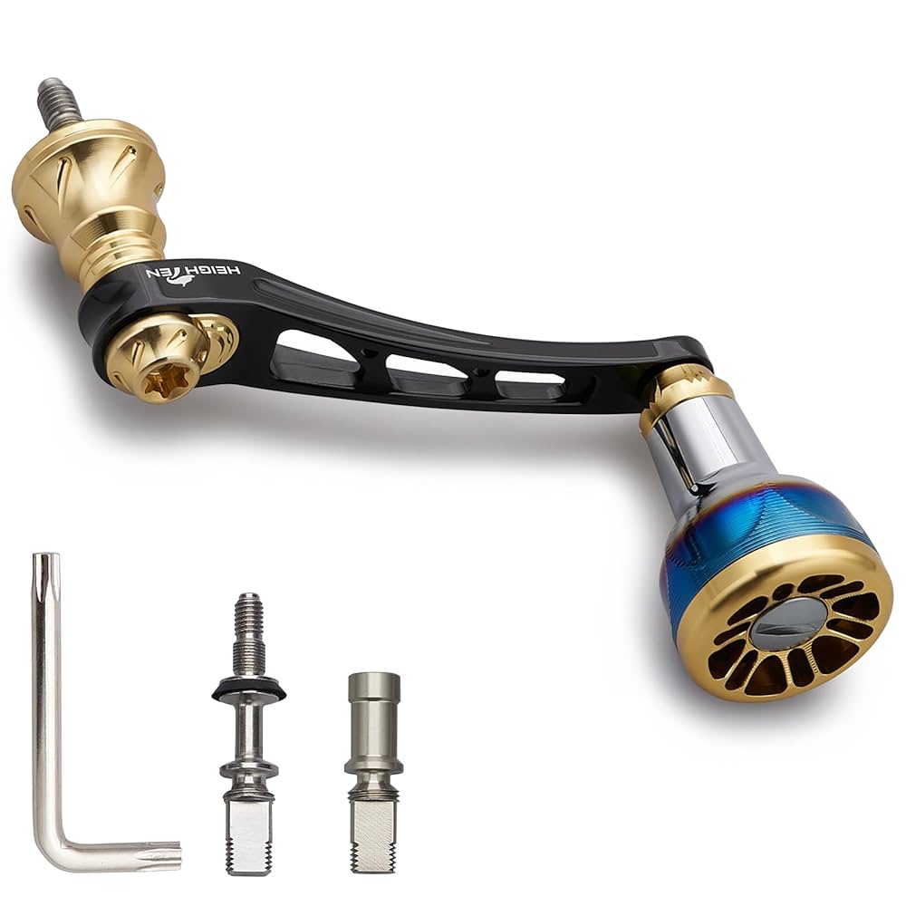 Amazon.co.jp: HEIGHTEN 55-60mm可変 リール ハンドル 新型 24.5