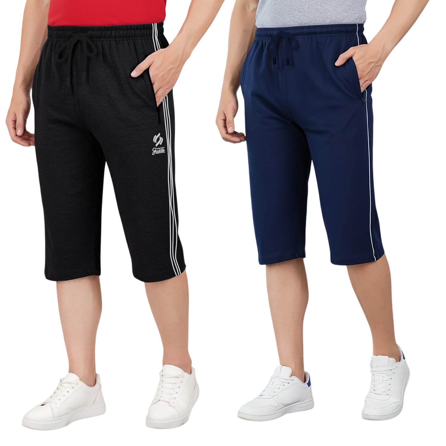 guide Men's Regular Fit Three Fourth Capri-picture-19