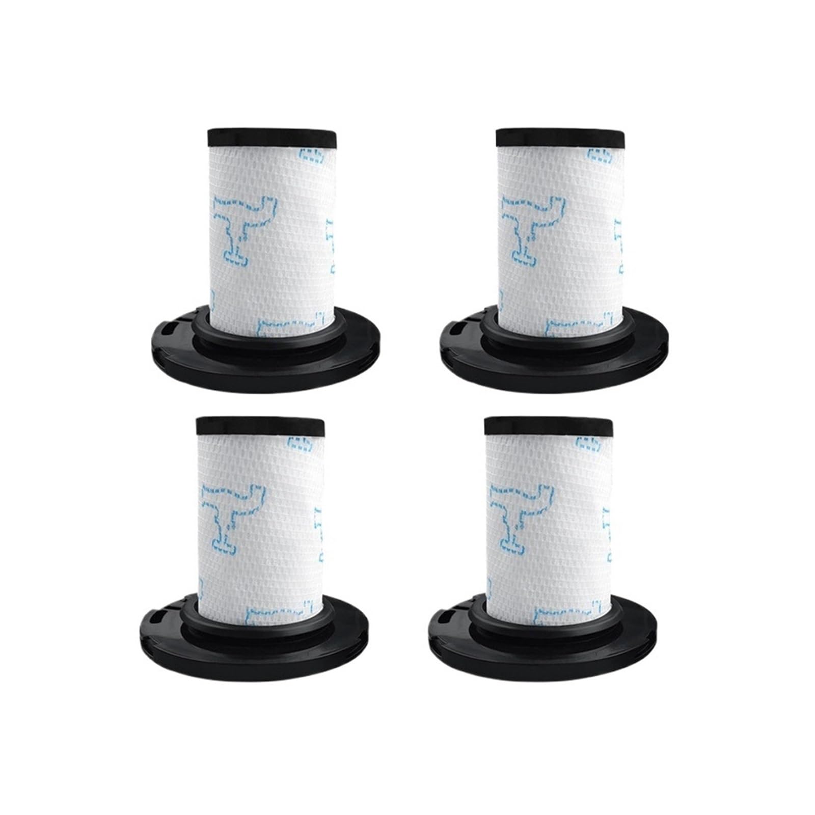 Compatible For Rowenta,ZR00907/908 RH98XX/99XX X-force Flex 11.60/14. Accessoires, Pièces De Filtre D'aspirateur(4pcs.)