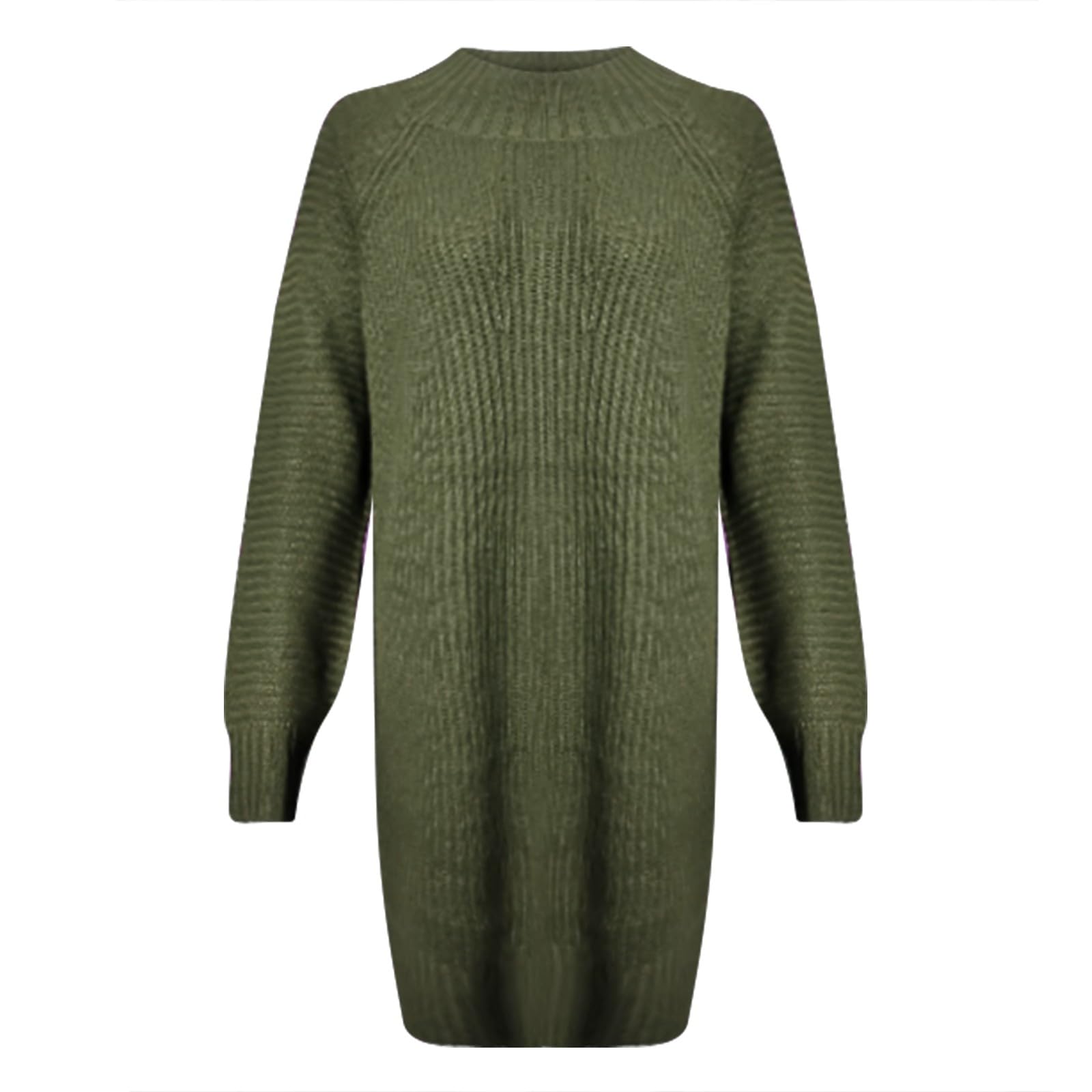Kleid Langarm Damen Winter Langarm Strickkleid Bodycon Knitted Midikleid Einfarbig Freizeitkleid Rollkragen Langärmliges Pulloverkleid Elegant Winterkleid Lässige Tunikakleid