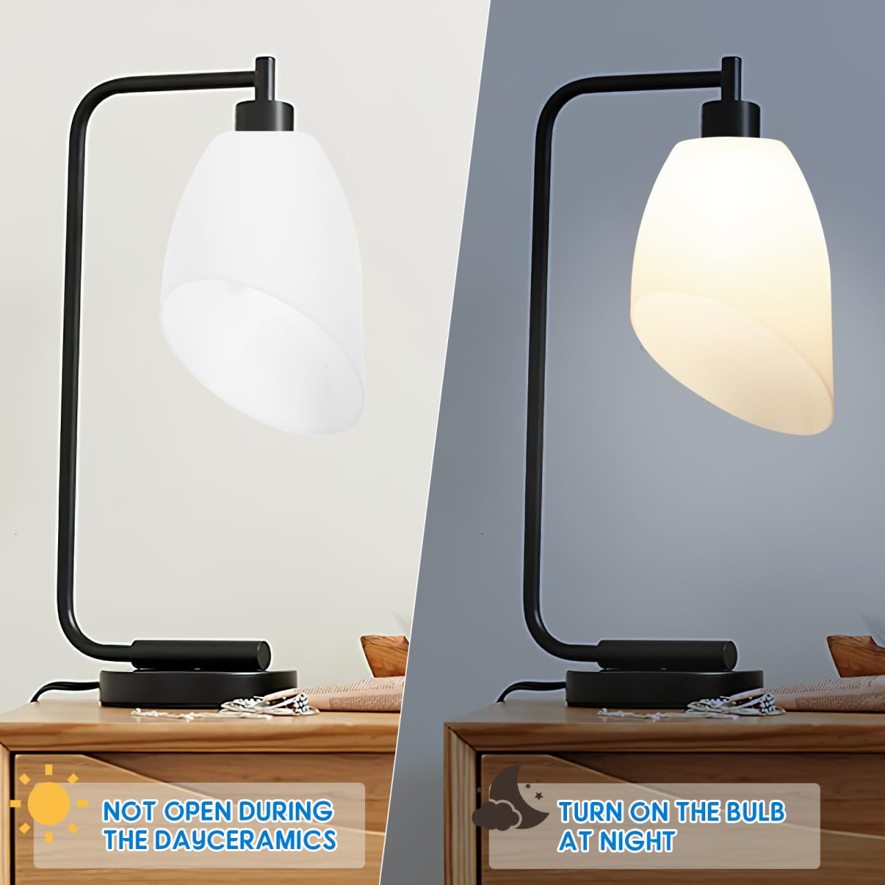 Operitacx 5pezzi Paralume in Design Di Cavallo Paralume Per Lampada Da Tavolo Coprilampada Unico Adatto Soggiorno Studio Camera Da Letto