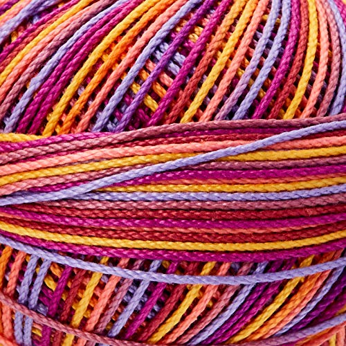 Hilo de algodón premium Lizbeth tamaño 3 color Fruit Fizz miniatura 2