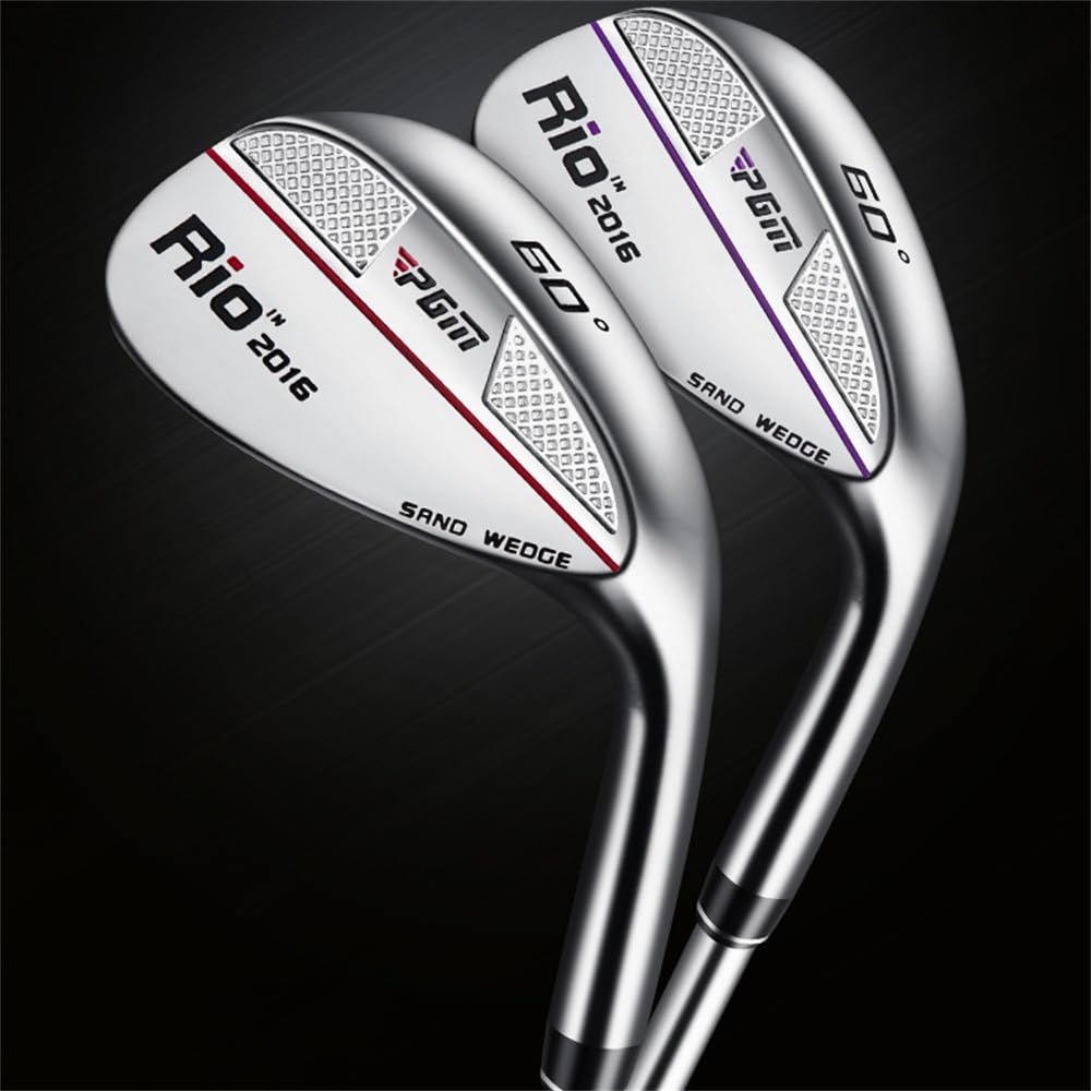Golf Sand Wedge 56/60 Grados Club Wedge con Steel Shaft Chipper Clubs para Adultos Hombres Mujeres fácil Control de Distancia Deportes y al Aire Libre
