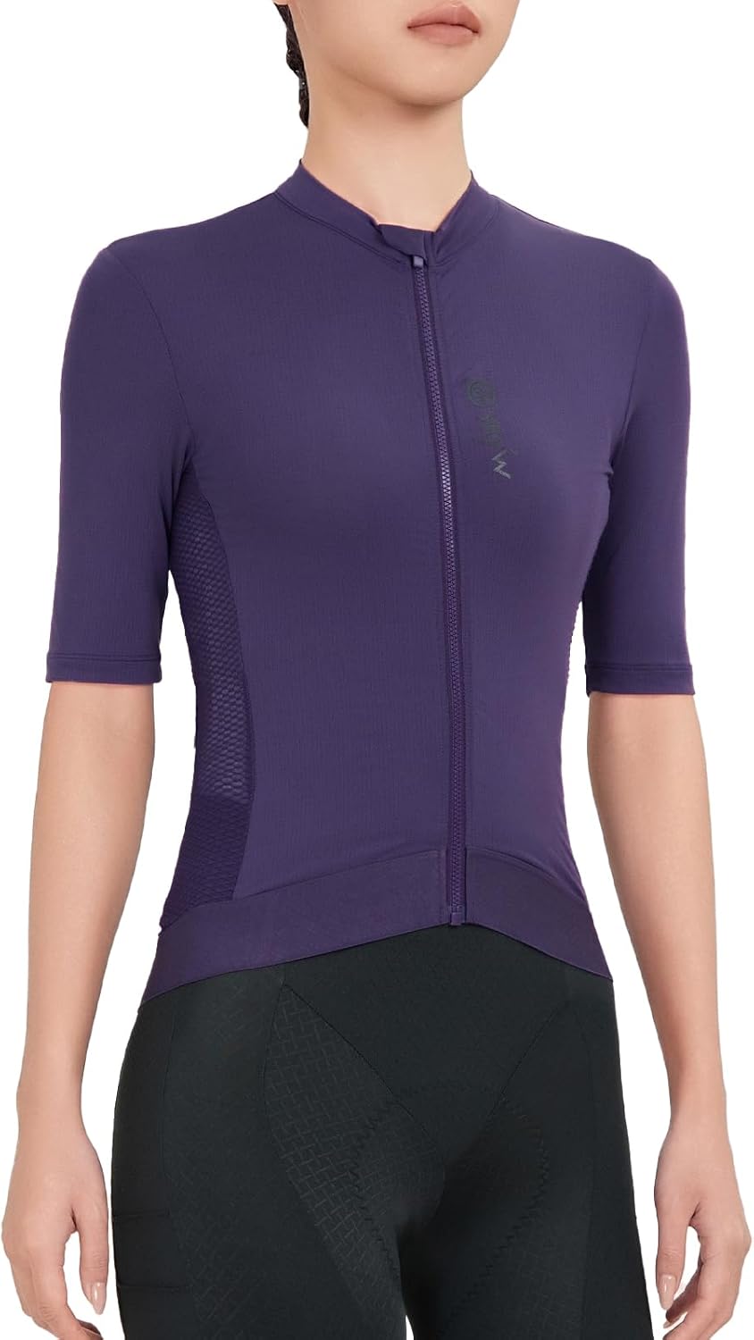 YKYWBIKE Cycling Jerseys Women Short Sleeve,Bike Shirts for Women Breathable Cycle Jersey with 4 Pockets - Image 5