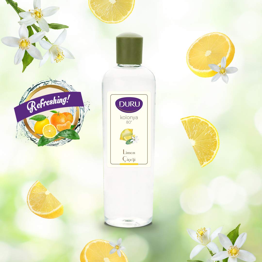 Buy Duru Kolonya Lemon, Turkish fragrance water, eau de kolonya