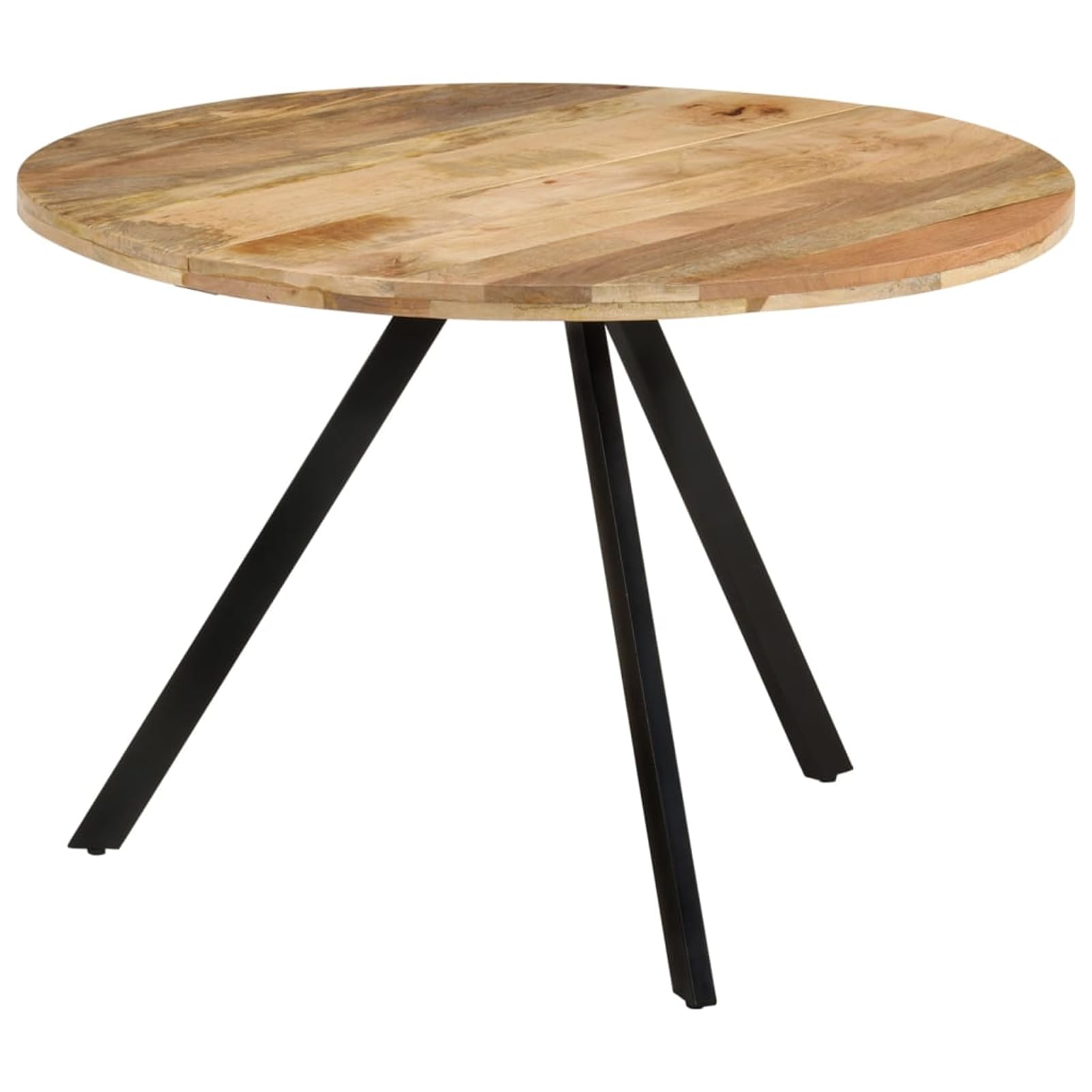 Gecheer Mesa de Comedor 110x75 cm Madera Maciza de Mango