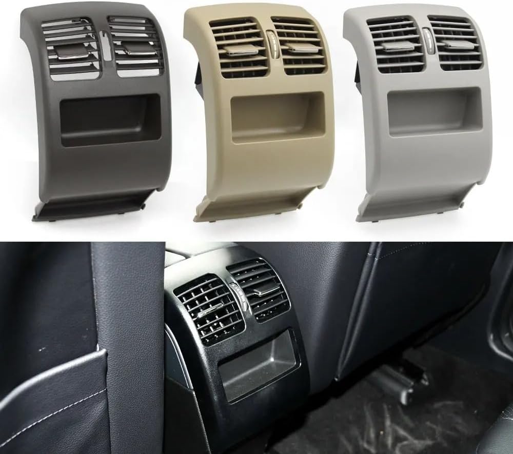 Middle Center Console Air Vent For Benz GLK Class X204 2048304354 Car Rear Seat Air Conditioning AC Vent Grille Panel Cover Outlet Complete Assembly (Moka Assembly)