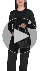 新品！【MARC JACOBS 】THEBUCKET ブラック Marc Jacobs Women's The Leather Bucket Bag, Black, One Size