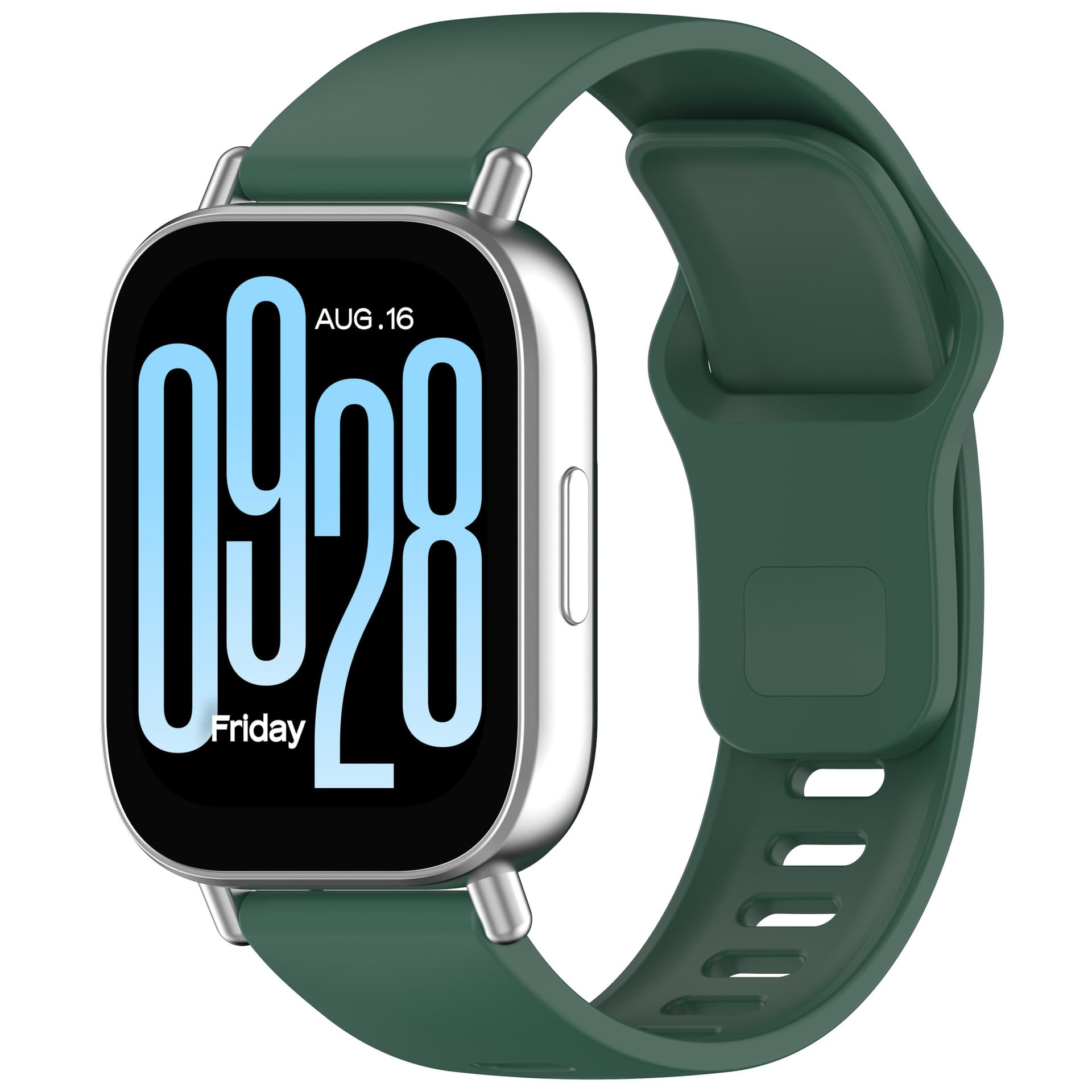 Tobfit Solicone Strap Compatible with Redmi Watch 5 Active, Sport Waterproof Replacement Strap for Redmi Watch 5 Lite/Active band — Amazon image 9