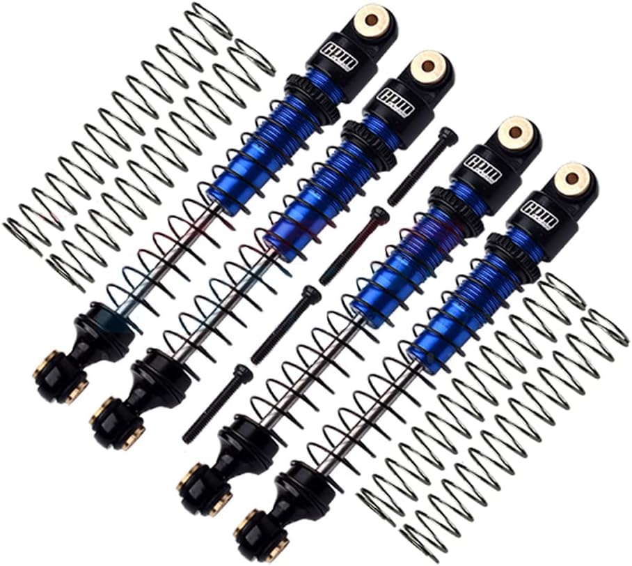GPM for AXIAL-1/24 AX24 XC-1 4WS Crawler Brushed RTR-AXI00003 Aluminum Alloy Front and Rear Shock absorbers (midpoint Distance 49mm)