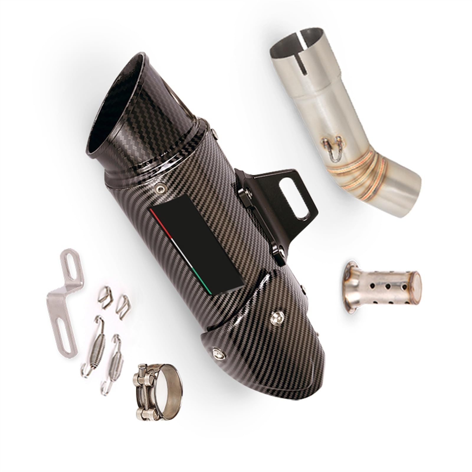 Kit De Tuyau Intermédiaire D'échappement En Acier Inoxydable Tube Intermediaire De Remplacement Antirouille~p143207474