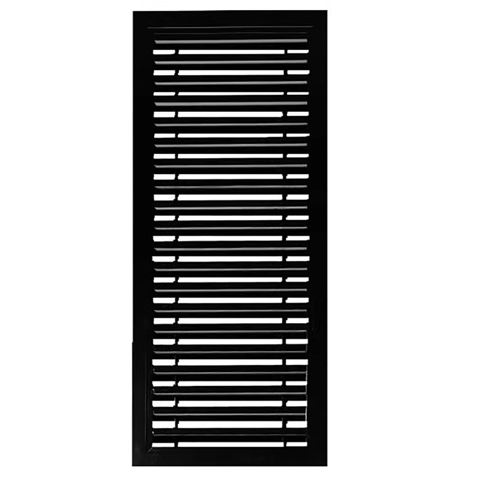 Lüftungsgitter, Luftauslässe für Schuhschranktüren, Kleiderschränke, Bücherregale, Lüftungsgitter, Dunstabzugshauben, Wandfilter für Kriechkeller (BxH-50x140cm)