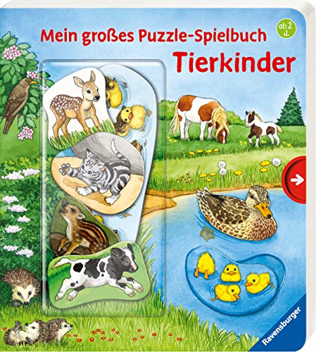 Mein großes Puzzle-Spielbuch: Tierkinder Mein großes Puzzle-Spielbuch: Tierkinder