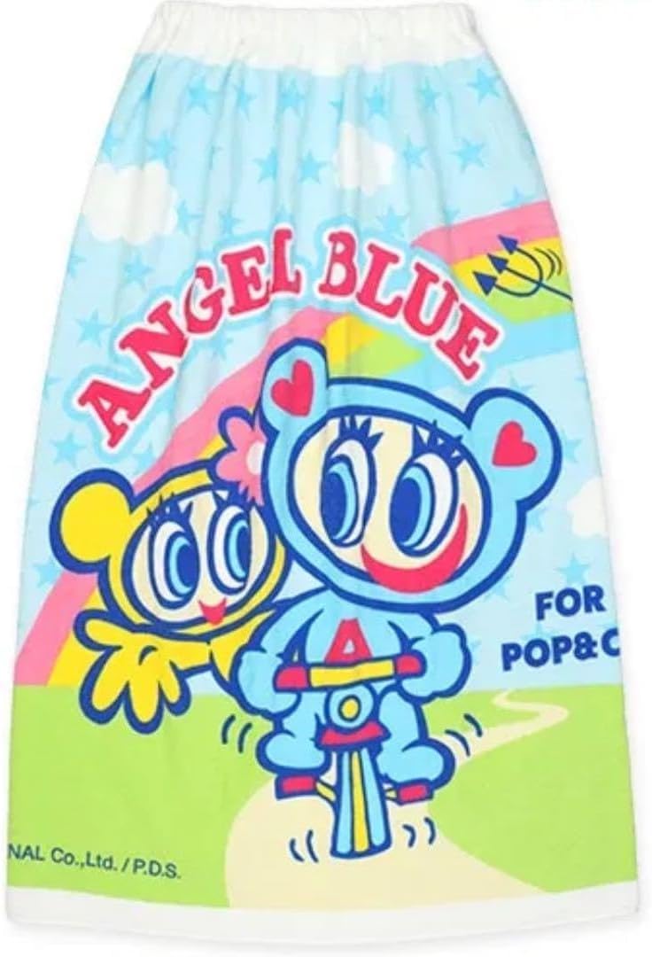 Amazon｜ANGEL BLUE ラップタオル, 巻きタオル,80cmサイズ