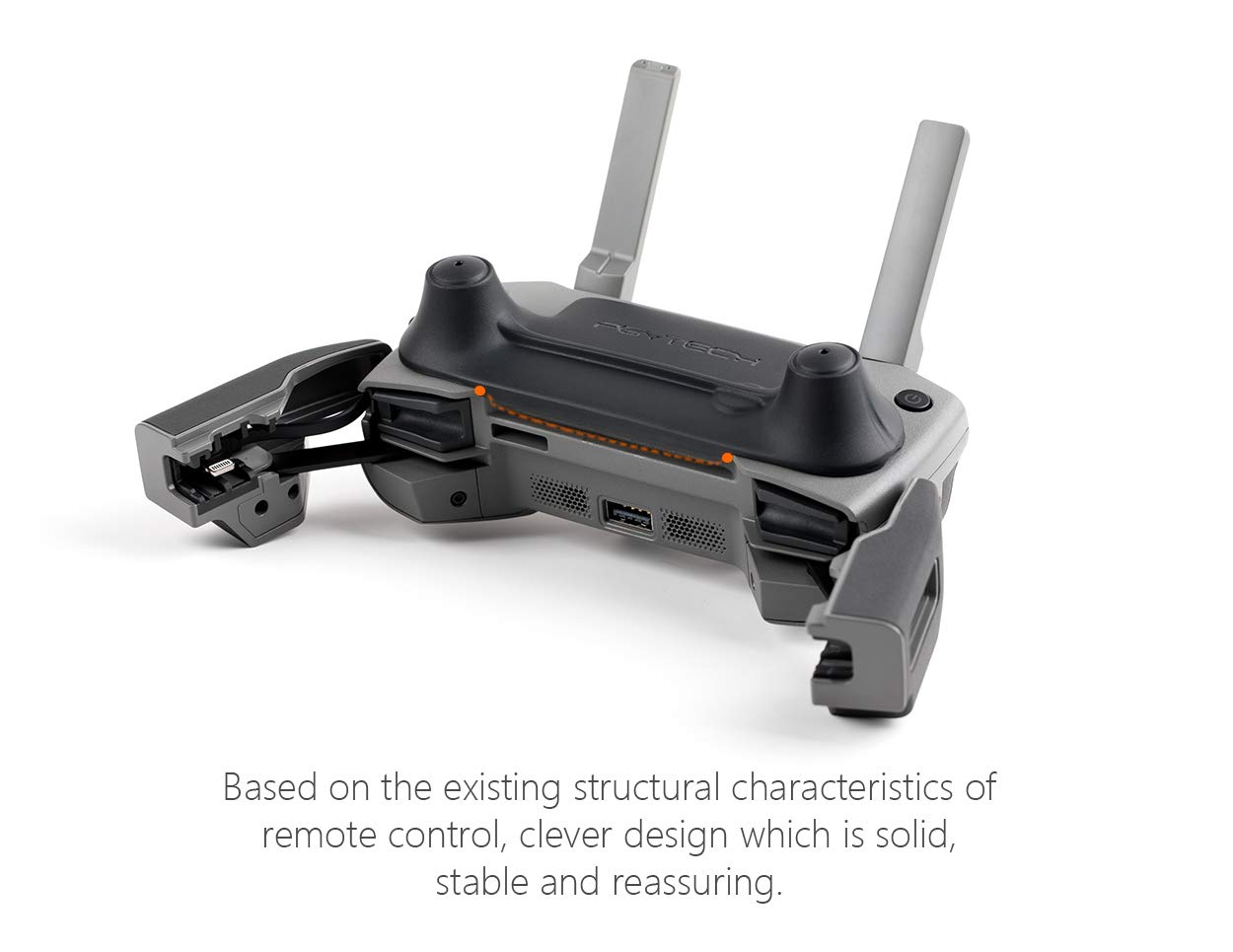 PGYTECH Fernbedienungsschutz Für Smart Controller (Mavic 2 Pro/Zoom) – TPU-Material, 18,1x12,8x4,4 Cm