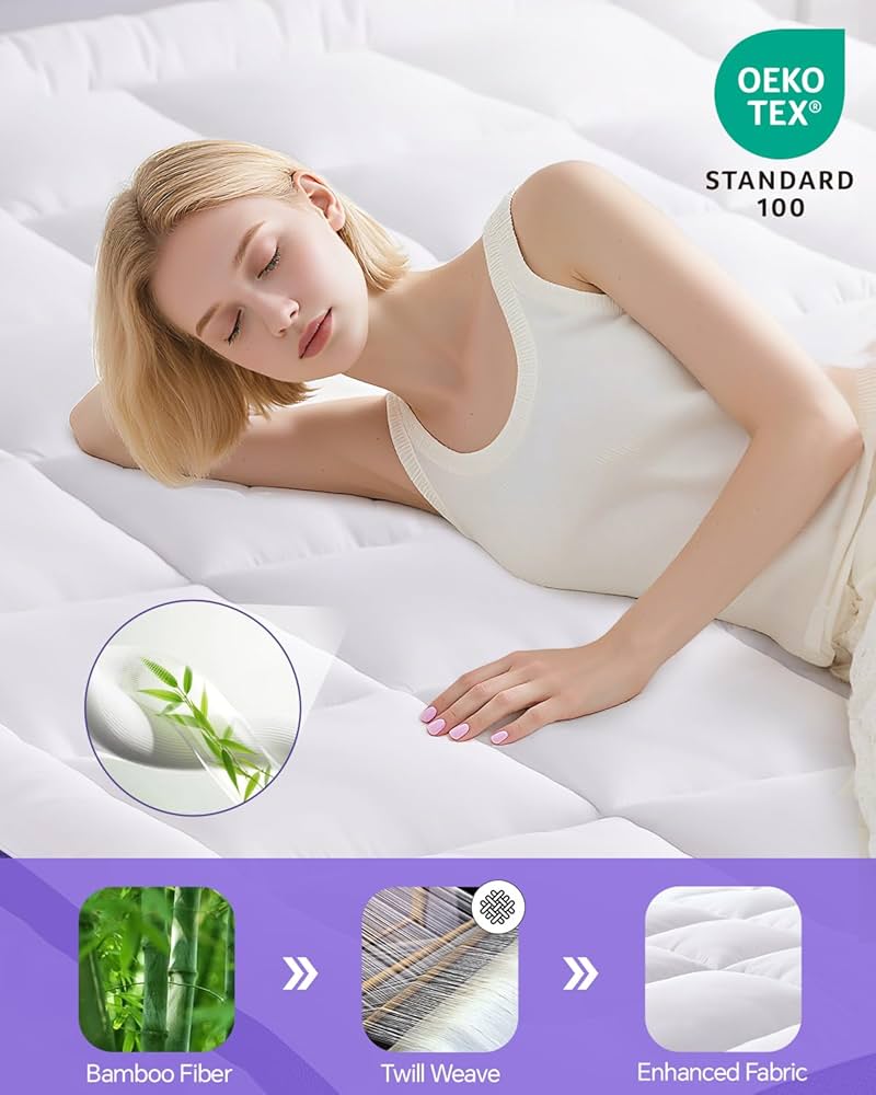 【CHRICOHE】mma topper queen S(778) Amazon.com: Naluka Mattress Topper Queen Size Pillowtop