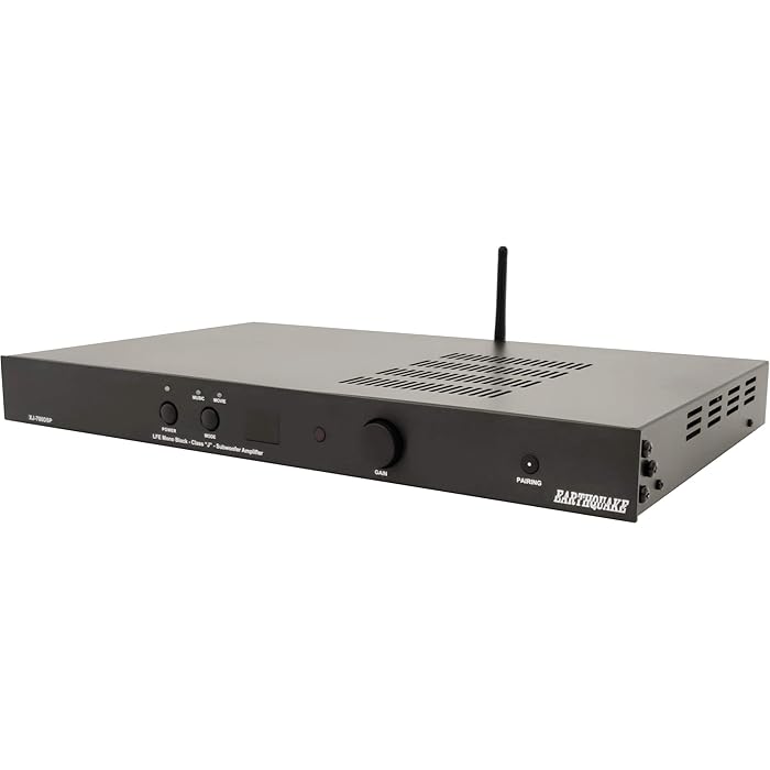 Buy Earthquake Sound XJ700DSP LFE Class J 700W Subwoofer Amplifier