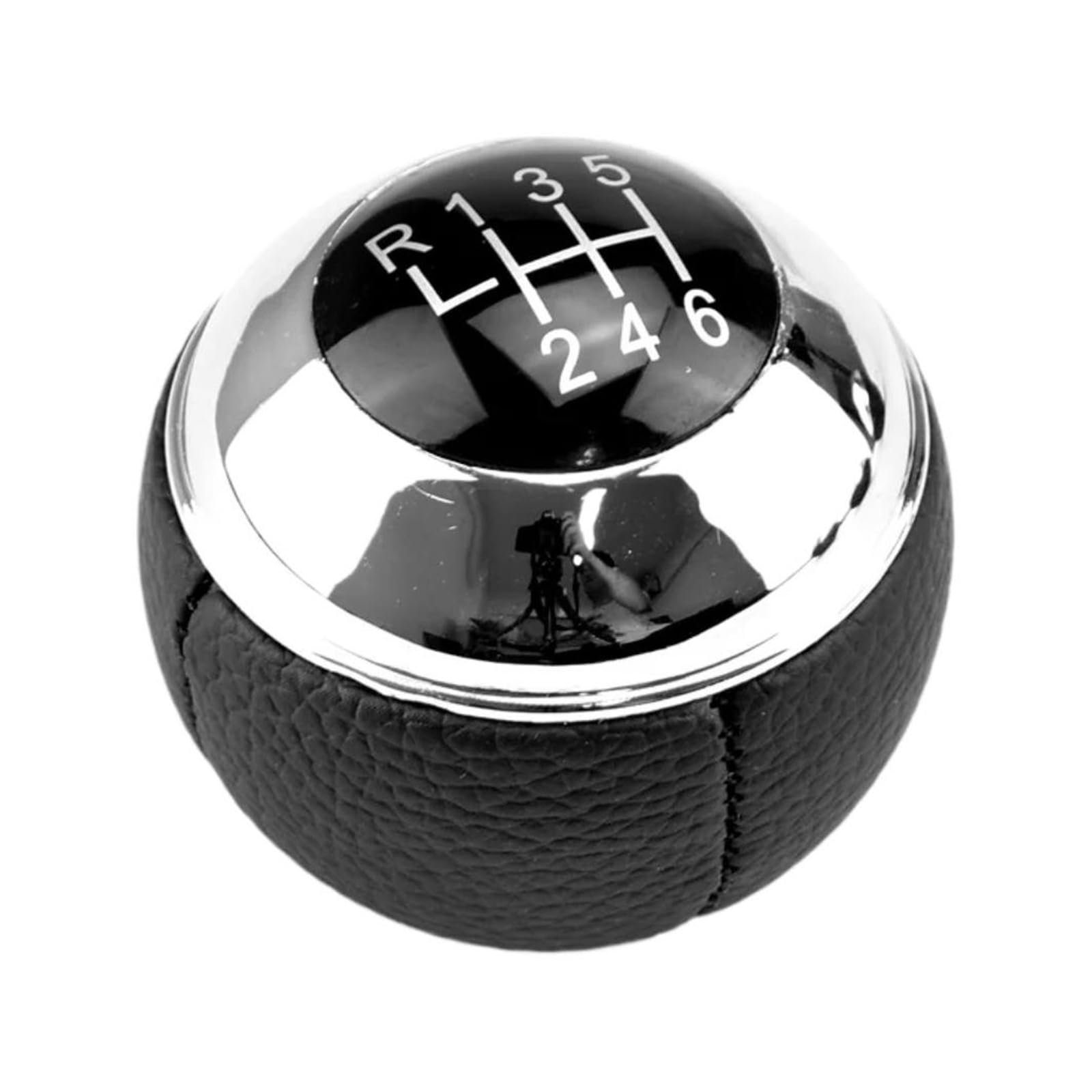 Lvgvzttgkm Black 6 Speed Sporty Gear Stick Knob For Mini R50 2000-2006 Cabrio R52 R53