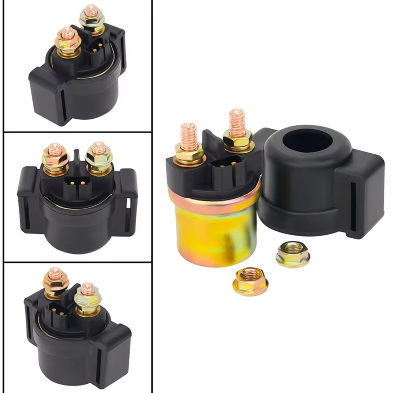 Relè Starter Moto Compatibile Con Per KLF185 1985-1988 Motorino Avviamento Per Relè Relè Elettrici OEM: 27010-1075